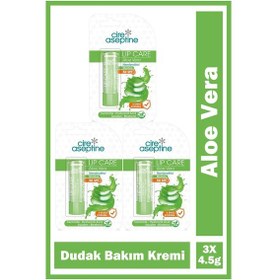Resim Cire Aseptine Aloe Vera Dudak Bakım Kremi 4,5 Gr 3 Adet 