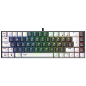 Resim Gameagle Strıke Compact Mk-69x1bab Mekanik Kablolu Klavye Blue Swıtch 