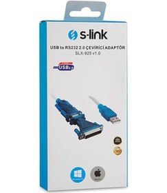 Resim S-Link Slx-925 V1.0 Usb To Rs232 2.0 Çevirici Adaptör 