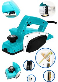 Resim MoonTech Pro 4400 Watt Motor Korumalı Otomatik Şanzıman Çift Bıçaklı Planya Rende Makinesi Garantili 