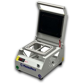 Resim makropack Tabak Kase Kapatma Makinesi Sıcak Soğuk Yemek Kahvaltılık Paketleme 