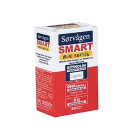 Resim Sorvagen Sitikolin Mini Kapsül Balık Yağı 60 Adet 