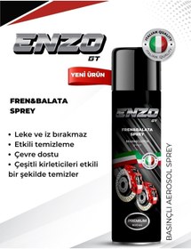 Resim ENZO GT Fren Balata Temizleme Spreyi 500 ML 