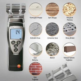 Resim Testo Testo 616 Malzeme Nemi Ölçüm Cihazı 