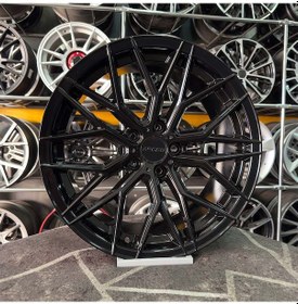 Resim 18 İnç 5x100 Arceo Valencia Siyah Jant Modeli 4 Adet 