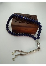 Resim Lapis Lazuli Taşı Tespih / Doğaltaş Tespih 