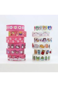 Resim RENK Washi Bant Seti 