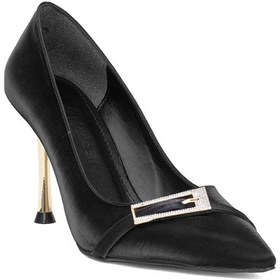 Resim Miss Park Moda Pm450 K409-2 Kadın Abiye Ayakkabı Siyah Siyah 