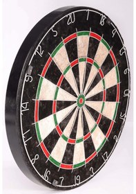 Resim Delta Sisal Dart Seti 45 Cm 18 İnç Büyük Boy + 6 Dart Oku 18 Gr Hedef Tahtası 