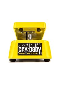 Resim Jim Dunlop Kh95y Kirk Hammett Yellow Sparkle Wah Pedalı 