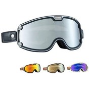 Resim Jokmae Mj-1068 Motokros Rüzgar Geçirmez Motosiklet Gözlüğü Kahverengi-altın 