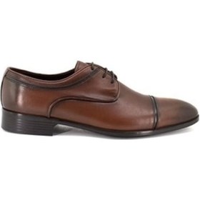 Resim Marcomen Erkek Hakiki Deri Klasik Ayakkabı 6265367 Kahverengi-Kahverengi 