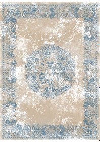 Resim Brillant Ipek Latex Kaymaz Taban Halı-Ipek Hj11614.802-(90X160) 