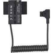 Resim Xindoker Np-f550 D-tap Dönüştürücü Çift Taraflı T Tipi Sahte Pil - Monitör Ve Led Fotoğraf Işığı İçin 8.4v 8a Çıkış 