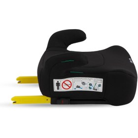Resim Kraft Lord Fix I-Size 15-36 kg Yükseltici Oto Koltuğu - Siyah - Siyah / Standart 