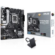 Resim Asus Prıme H610M-A Wıfı Intel H610 Lga1700 Ddr5 5600 Dp Hdmı Vga Çift M2 Usb3.2 Ax Wifi + Bt Aura Rgb Matx (Prıme H610M-A Wıfı) Anakart 