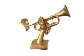 Resim TROMPET OBJE GOLD 