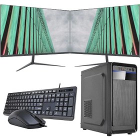 Resim Rowork RKT660947 i7-14700 8 GB 120 GB SSD Çift 24" Free Dos Masaüstü Bilgisayar 