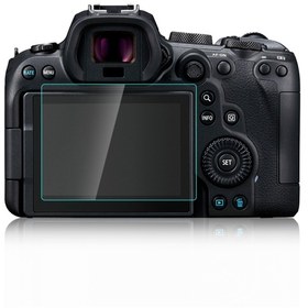 Resim Canon EOS R6 İçin Puluz 2.5D 9H Temperli Cam Filmi 