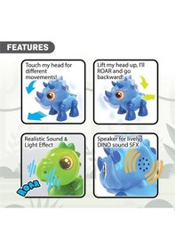 Resim Silverlit Dino Heads Up Robot Stegosaurus 