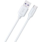 Resim Syrox C110 Type-C Hızlı Şarj Ve Data Kablosu 1Mt 3.0A 18W Beyaz 