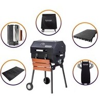 Resim Guruss CG-050 Kömürlü Barbekü Mangal Tam Set 