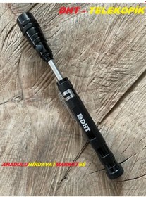 Resim Dht Mıknatıslı Led Lamba Teleskopik Bükülebilir Lamba Siyah 