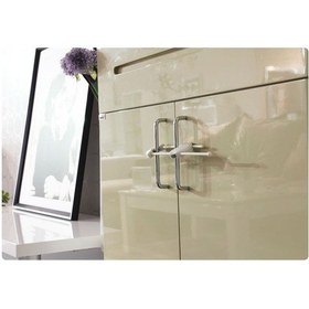 Resim Portakal Safety Çok Amaçlı Dolap Kapak Kilidi Çok Renkli 