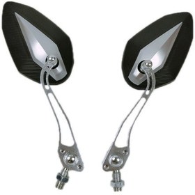 Resim Sones Alüminyum Alaşımlı Motosiklet Geniş Görüşlü Dikiz Aynası Modifikasyonu Gümüş 