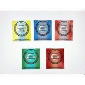 Resim Gümrük Pulu 5'Li Set Türk Bayraklı Cam Sticker Etiketçilere Özel (486497262) 