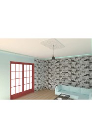 Resim Motifpiyer Lamba Tavan Göbeği-54-Dikdörtgen-DK-O-56 x 96 cm-2 Adet 