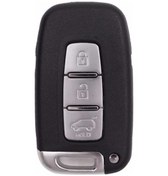 Resim Hyundai Uyumlu 3 Buton Smart Anahtar Kumanda Kabı 