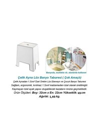 Resim Büyük Boy Banyo Taburesi Royaleks-129 Diğer 