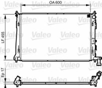 Resim RADYATÖR İ30 1.4-1.6-2.0 07-12 1.4L-GAMMA MEK AC 600x455x17 