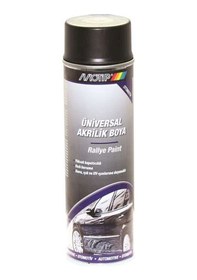 Resim Boya Mat Siyah Universal Sprey 500ml Motip 