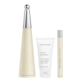 Resim Issey Miyake L'Eau D'Issey EDT 100 ml + EDT 10 ml + Body Lotion 50 ml Kadın Parfüm Seti 