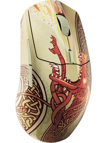 Resim SteelSeries CS2 Dragon Lore Edition Şarjlı Optik Kablosuz Oyuncu Mouse 