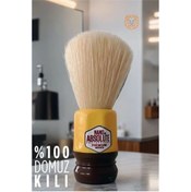 Resim Belle Fusion BFS Domuz Kılı Nano Tıraş Fırçası Absolute Professional 