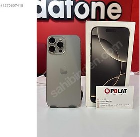 Resim Apple iPhone 16 Pro İkinci El TR | 256 GB | Natürel Titanyum 