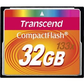 Resim Transcend Standard 133x CompactFlash 32 GB CF Hafıza Kartı 