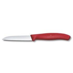 Resim Victorinox Swiss Classic Düz Soyma Bıçak Kırmızı 8 cm 