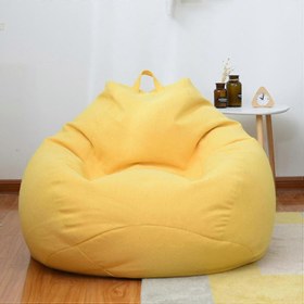 Resim Only Bean Bag Extra Large Bean Bag Chairs Couch Sofa Cover Indoor Lazy Lounger For Adults Kids HotsZZ 