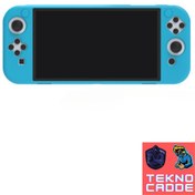 Resim beboncool TNS-1135 Nintendo Switch OLED EL Destekli GRİP Tasarım Koruyucu Silikon Kılıf 