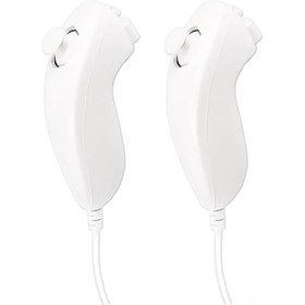 Resim Xindoker Wıı 2'li Oyun Kumandası - Hızlandırıcılı, Sol/sağ El Kullanımına Uygun, Evrensel Tasarım 