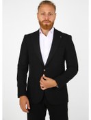Resim Brango 30148 Erkek Blazer Ceket Siyah 