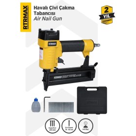 Resim Özgürce Havalı Çivi Çakma Tabancası 10-50 Mm, Çantalı, Çok Fonksiyonlu 