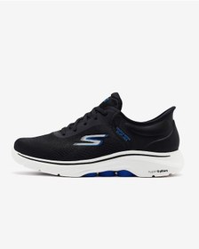 Resim Skechers Go Walk 7 - Valin Erkek Siyah Yürüyüş Ayakkabısı 216550 Bkbl Siyah 