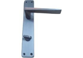 Resim ARMAX Armax Door Handles Pramit Arma Ayna Antrasit WC Kapı Kolu / 2 TAKIM 