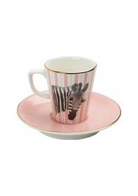 Resim Porland Wild Life Zebra Tabaklı Kahve Fincanı 75Cc 04Alm005283 