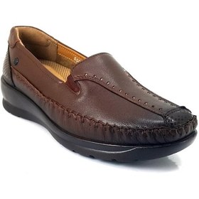 Resim Forelli Lına 55022-h Taba Kadın Günlük Deri Comfort Ayakkabı 001 